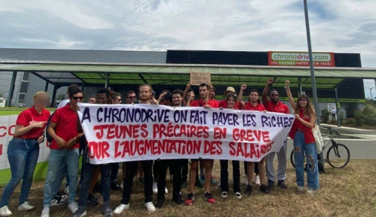 Caisse de grève salariés Chronodrive