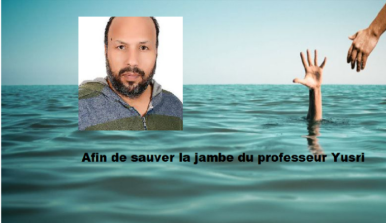 Afin de sauver la jambe du professeur Yusri