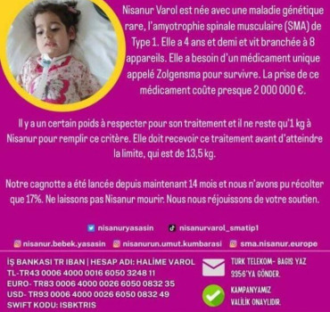 Soyons une cause pour sauver nisanur