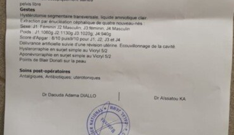 Aide  pour  la famille  barry pour des soins  médi