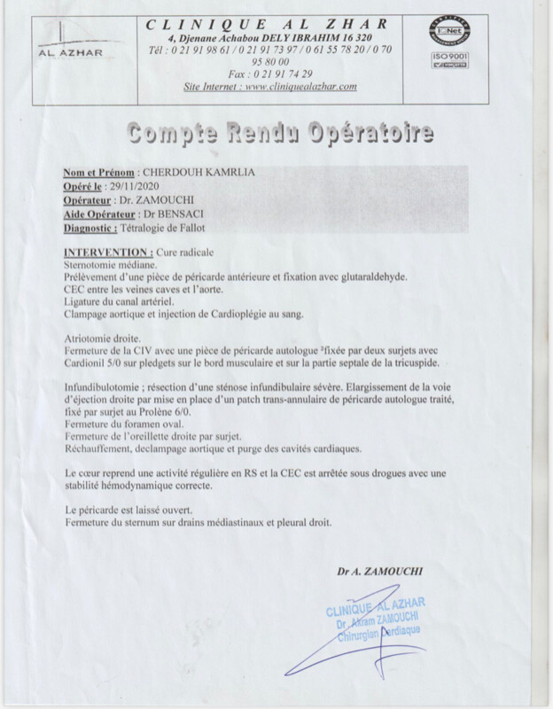 Image justificative de la cagnotte