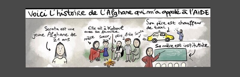 Aidons une jeune femme Afghane et sa famille