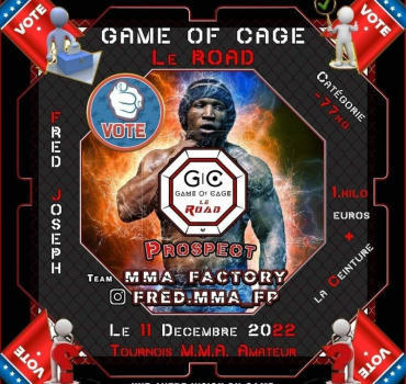 GAME OF CAGE LE ROAD -77 KILOS