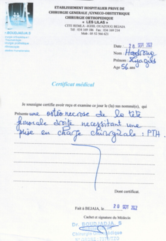 Image justificative de la cagnotte