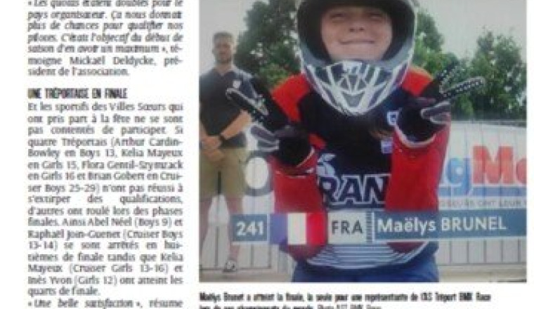 Championnat du monde 2023 a Glasgow pour maelys