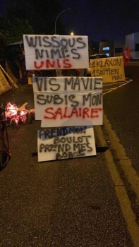 Caisse de grève pour les salariés de Clear Channel