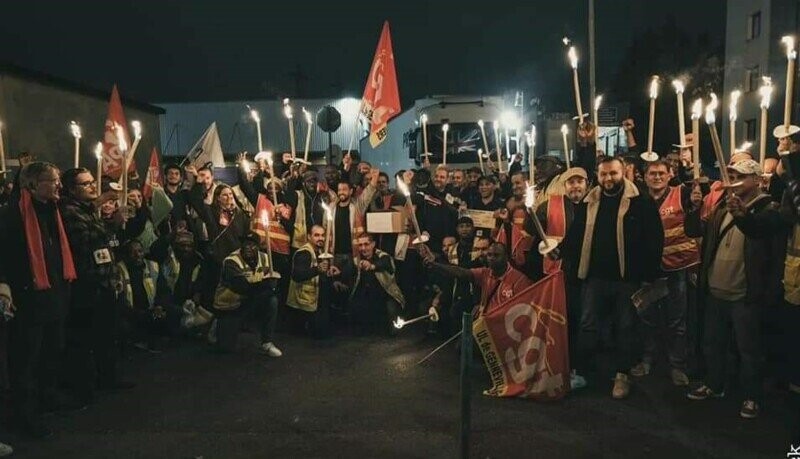 GEODIS CALBERSON EN GREVE