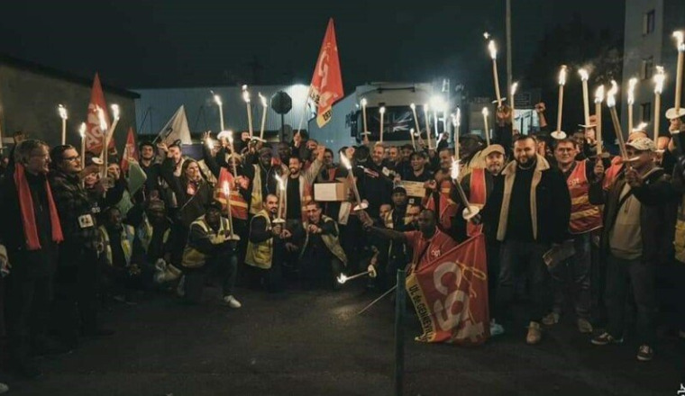 GEODIS CALBERSON EN GREVE
