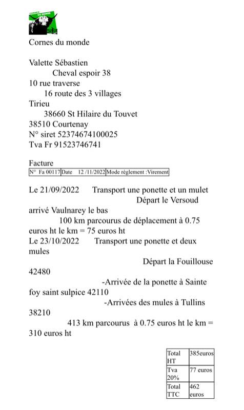 Image justificative de la cagnotte