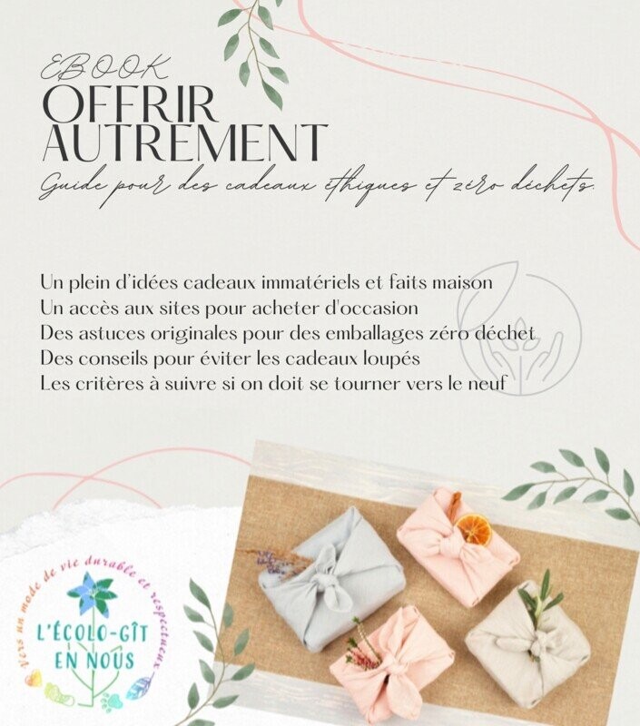 🎁 Ebook ‘Offrir autrement’ 🎁