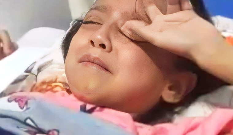 L'espoir de vivre de Nourhane, 7 ans 🙏🏻