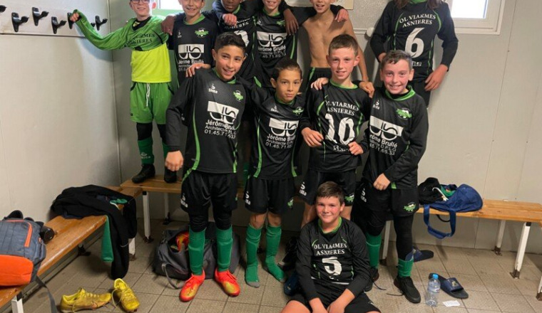 Ol Viarmes Asnieres U12 pour tournoi au Portugal