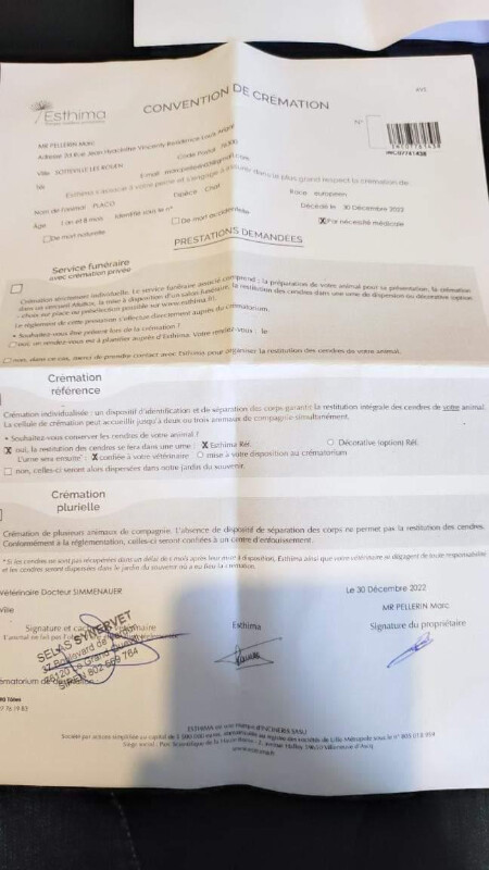Image justificative de la cagnotte