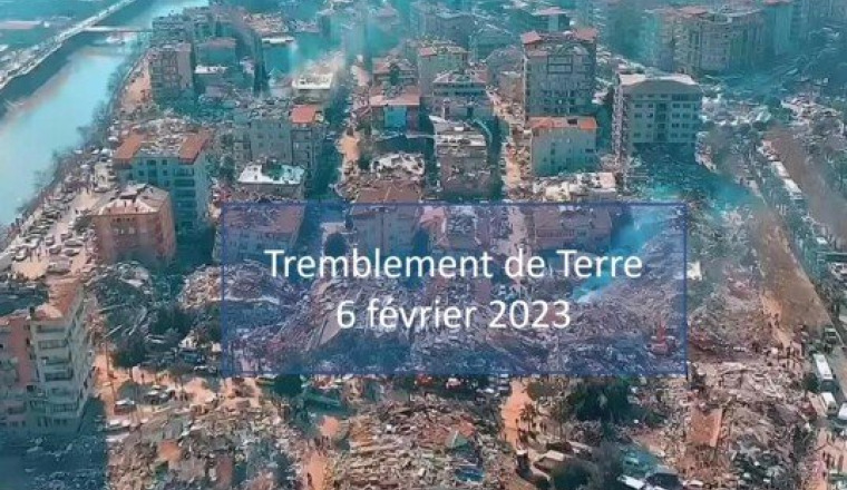 AIDEZ LES VICTIMES DU SEISME DU 06/02/2023