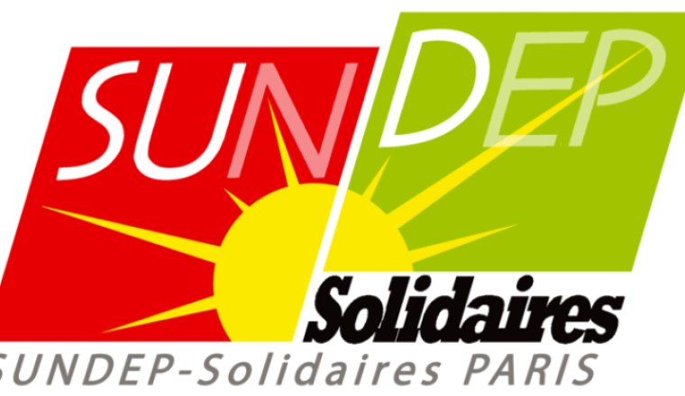 Caisse de grève Sundep Solidaires Paris
