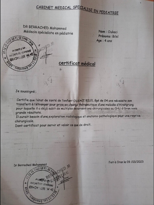 Image justificative de la cagnotte