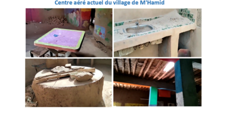Construction d'un nouveau centre aéré au Maroc