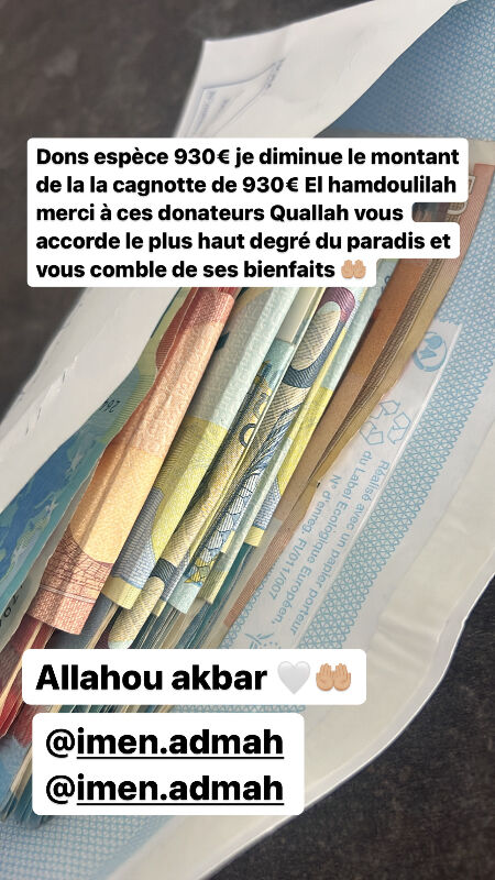 Image justificative de la cagnotte