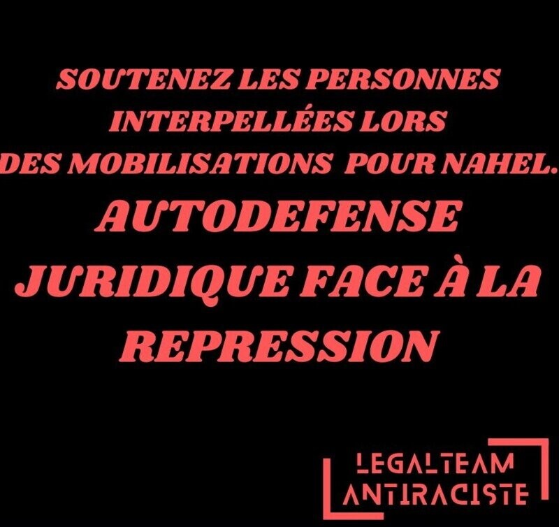 Soutenez la Legal Team Antiraciste