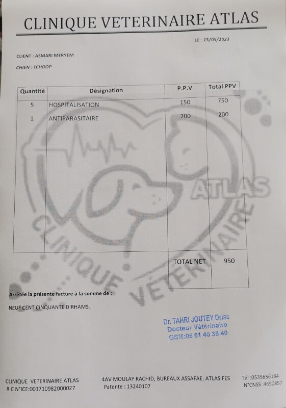Image justificative de la cagnotte