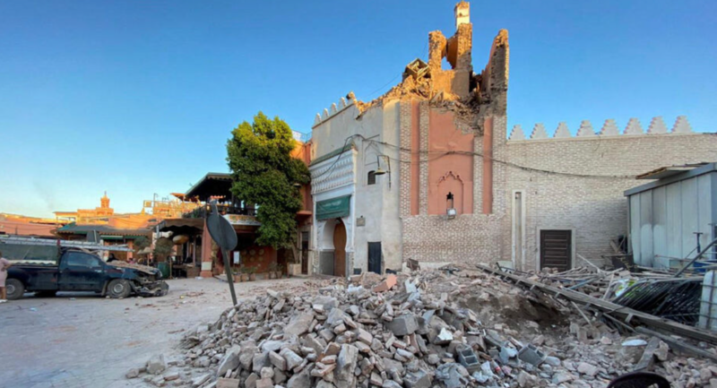URGENCE : tremblement de terre Marrakech