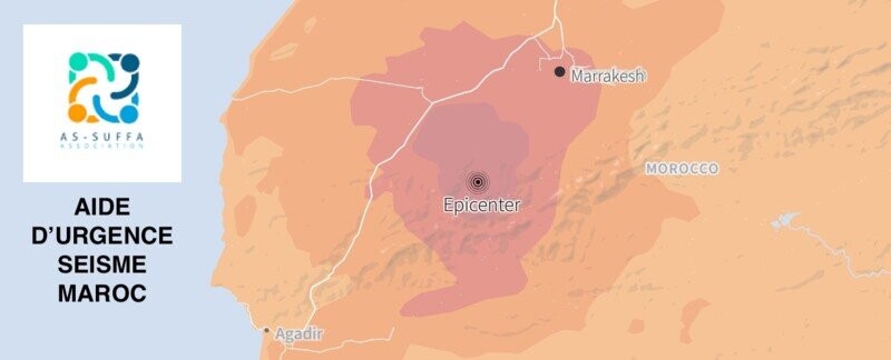 Aide d'urgence - SEISME MAROC 🇲🇦