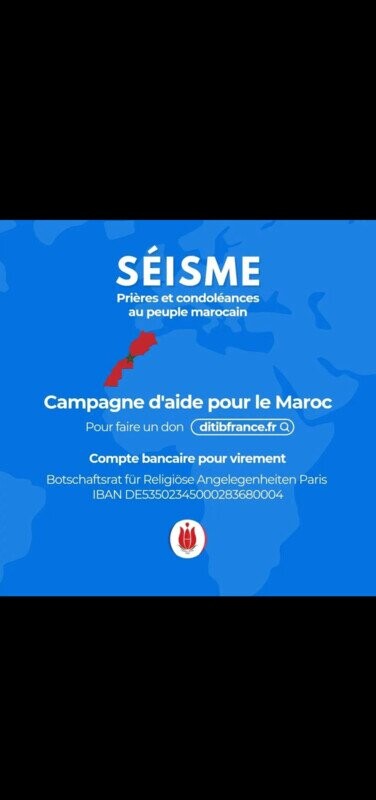 Séisme au Maroc