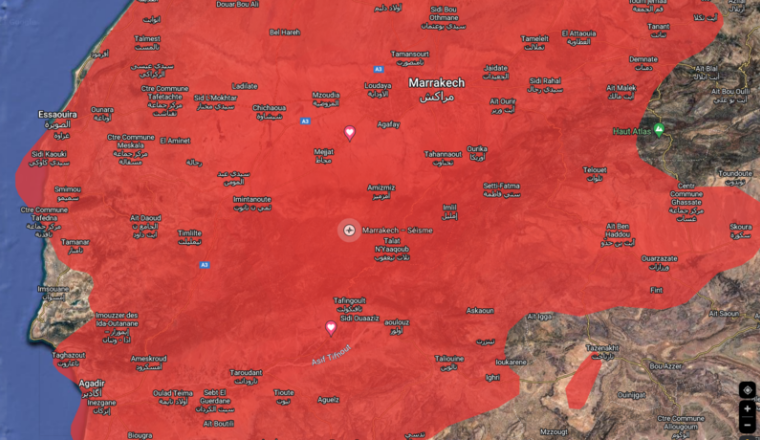 Urgence Séisme Ait Abdellah & Ouled Berhil MAROC