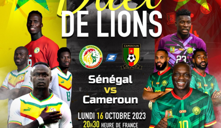 Match Sénégal Vs Caméroun