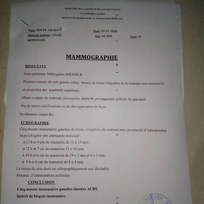 Image justificative de la cagnotte