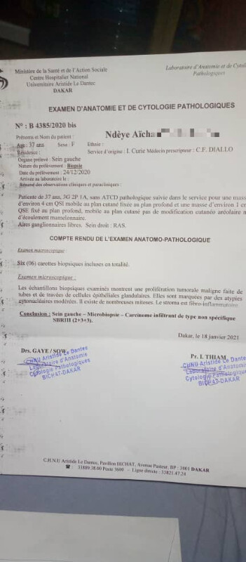 Image justificative de la cagnotte