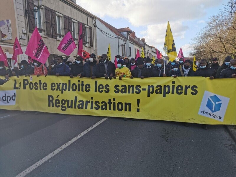 23 mois de grève des sans papiers de Chronopost !