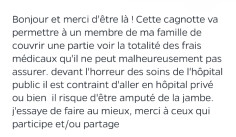 Image justificative de la cagnotte