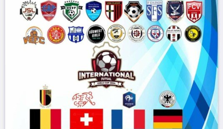 Ab St Denis à l'international Futsal GirlCup 2024