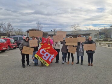 Soutien aux aides à domicile en grève d'A Dom' !