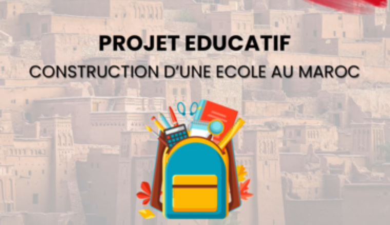 CONSTRUCTION D'UNE ECOLE A AÏN KARMA - MAROC