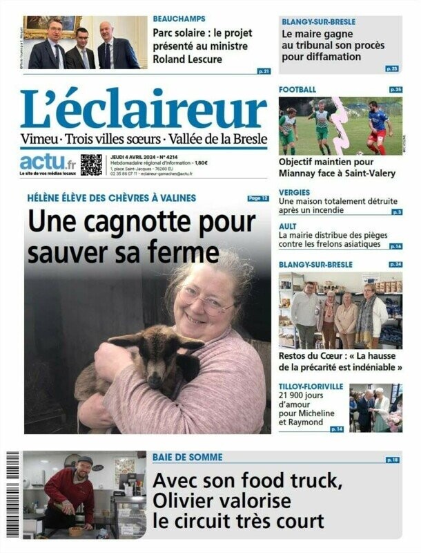 Un coup de pouce pour ma chèvrerie