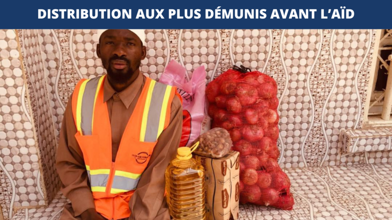 Ma zakat Al fitr de 9 € distribuée en nourriture