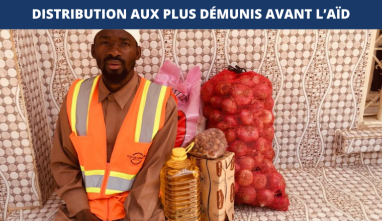 Ma zakat Al fitr de 9 € distribuée en nourriture
