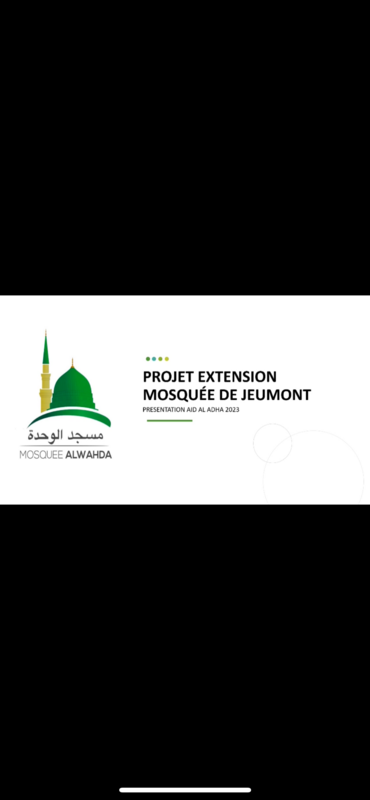 PROJET EXTENSION MOSQUÉE DE JEUMONT