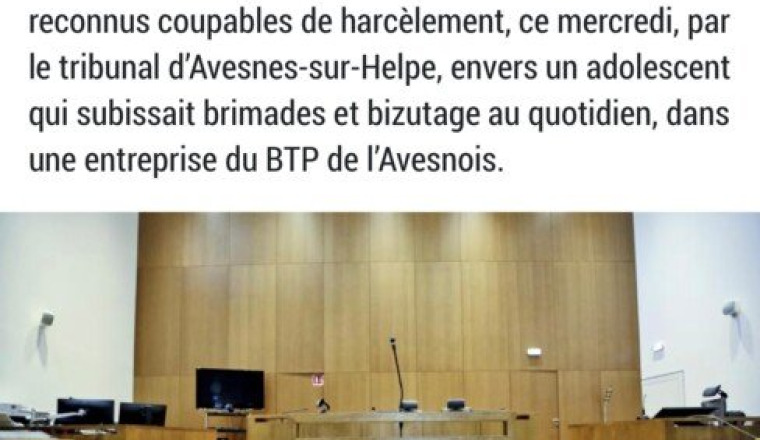 Soutien à l’apprenti victime de harcèlement