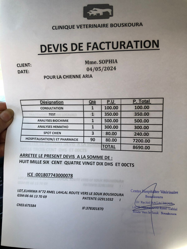 Image justificative de la cagnotte