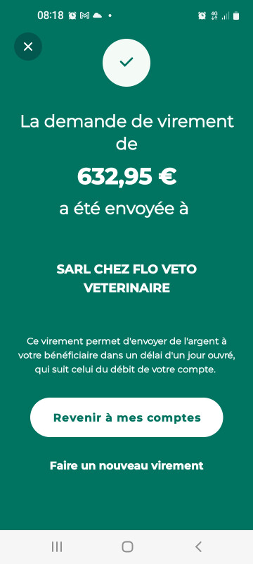 Image justificative de la cagnotte