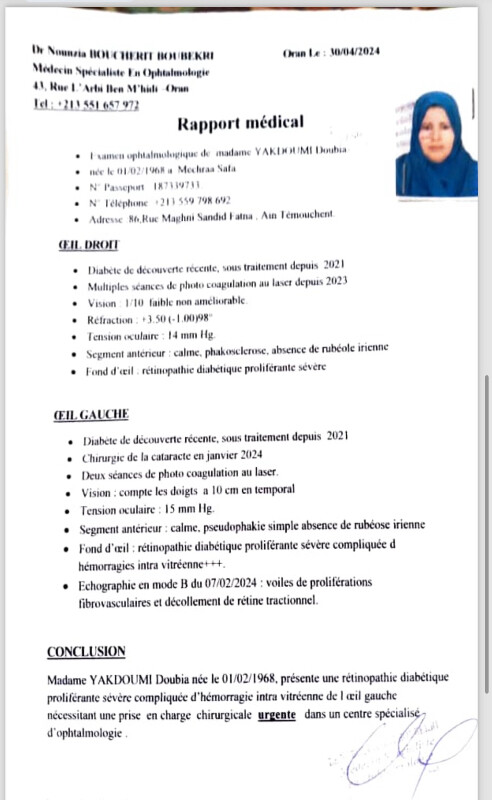Image justificative de la cagnotte