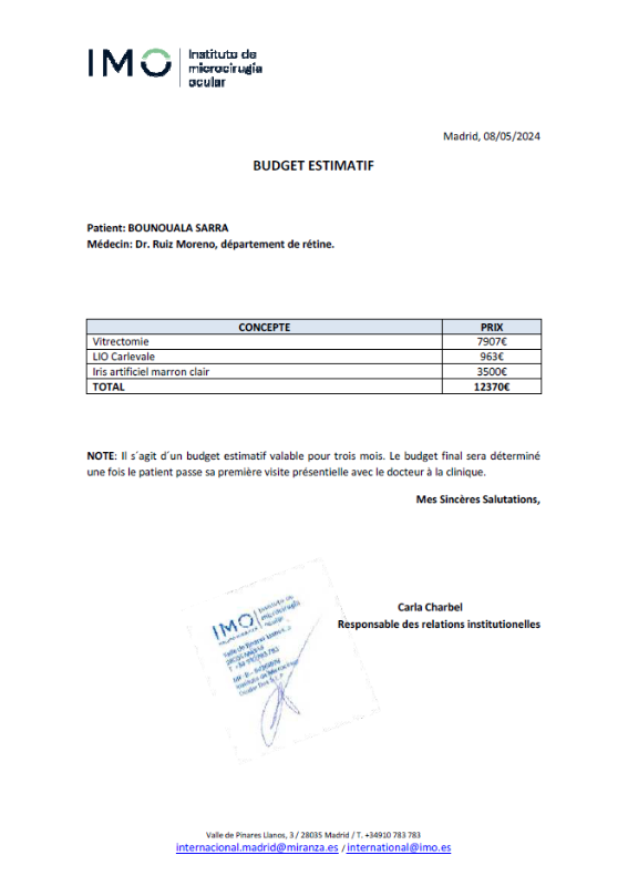 Image justificative de la cagnotte