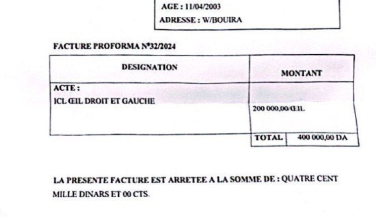 Aidons Abla à ne pas perdre la vue
