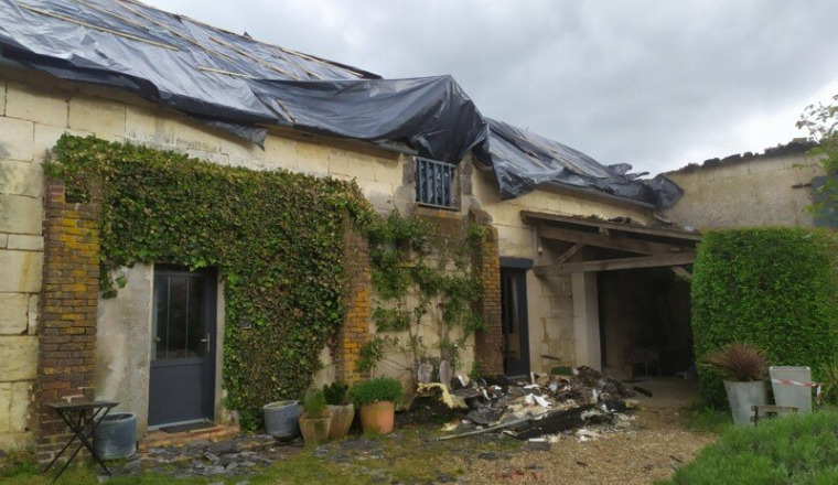 Incendie hébergement touristique Ferme de Gorgeat