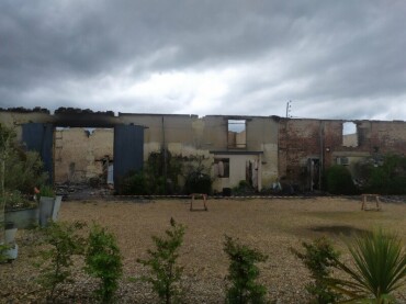 Incendie EARL de Gorgeat