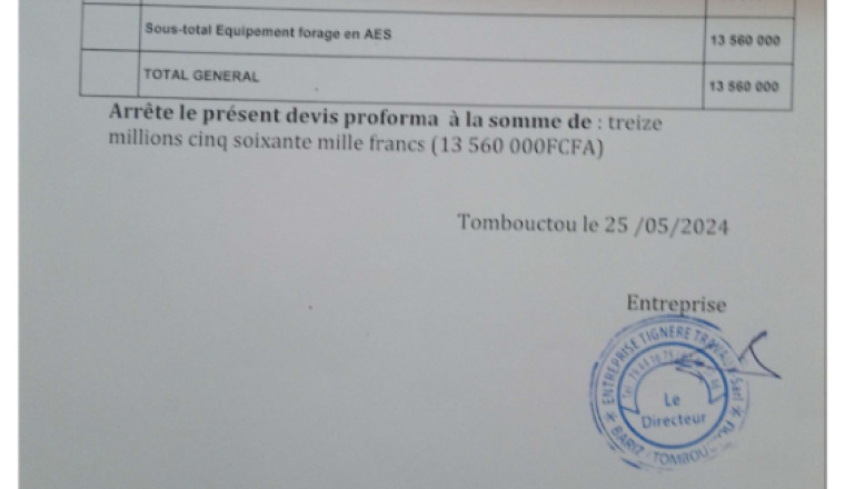Image justificative de la cagnotte
