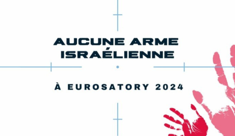 Soutien à l'action en justice contre Eurosatory